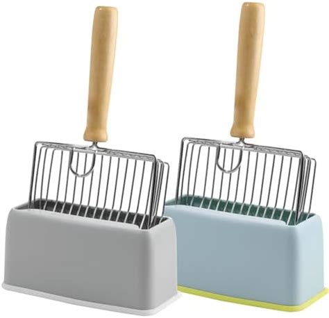 steel poop scooper litter box|Amazon.com: Cat Litter Scoops Metal.